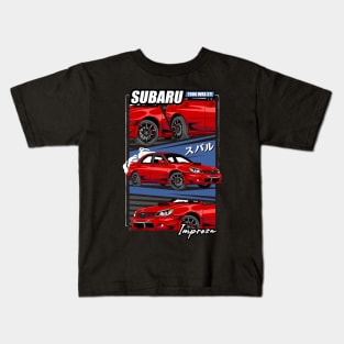 Subaru Impreza JDM Car Kids T-Shirt